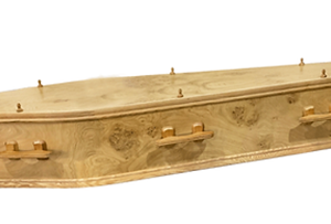 Chiltern Knotty Oak Coffin