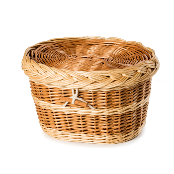 English Willow Ashes Casket Light