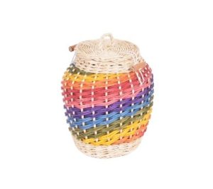 English Willow Rainbow Juniper Ashes Casket