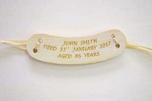 Personalised Laser Engraved Nameplate